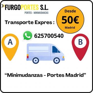Portes en Fuencarral  “Sólo Transporte” 50€ (62570054
